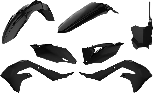 Polisport Body Kit - Complete - Black - Kx 250F 90818