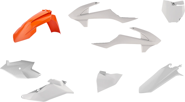Polisport Body Kit - Oem Orange/White - Sx 85 90826