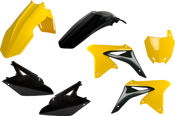 Polisport Body Kit - Yellow/Black - Rm-Z 250 90838
