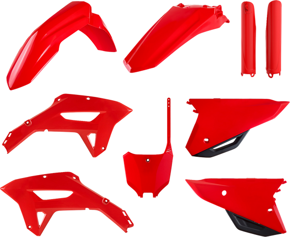 Polisport Body Kit - Complete - Oem Red - Crf 250/450 Rx 91092