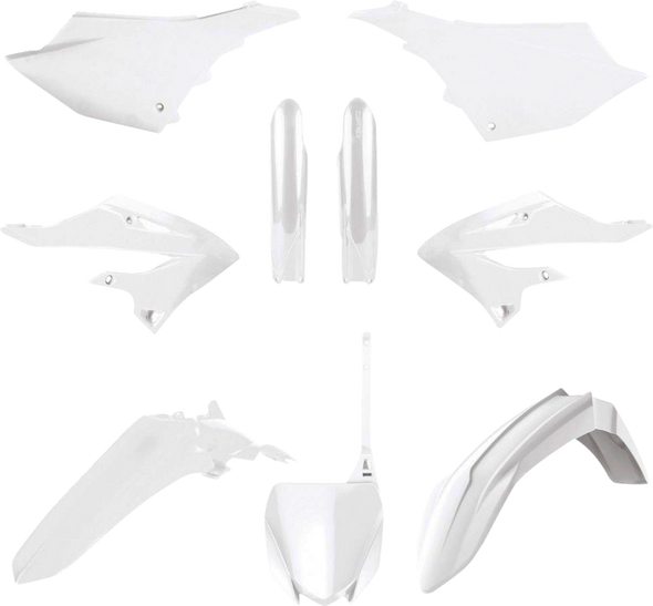 Polisport Complete Body Kit - White - Yz 125/250 91128