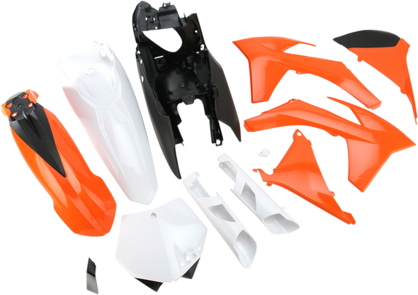 Acerbis Full Replacement Body Kit - Oem '11 Orange/Black/White 2205272882