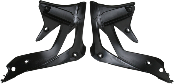 Acerbis Radiator Shrouds - Black 2250430001