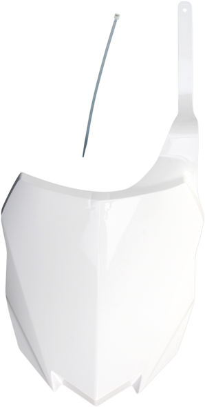 Acerbis Front Number Plate - White 2314150002