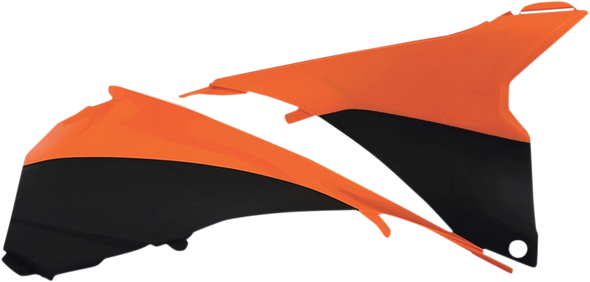 Acerbis Airbox Cover - Orange/Black 2314295225