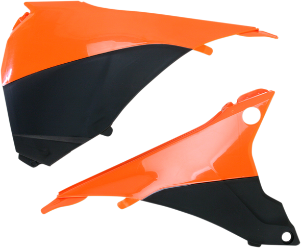Acerbis Airbox Cover - Orange/Black 2374121008