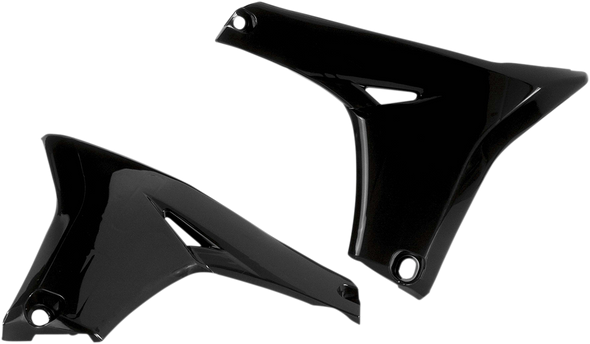 Acerbis Radiator Shrouds - Lower - Black 2374150001