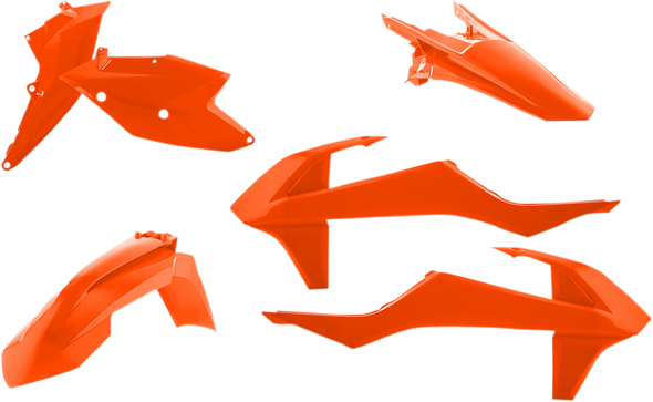 Acerbis Standard Replacement Body Kit - Oem '16 Orange 2421075226