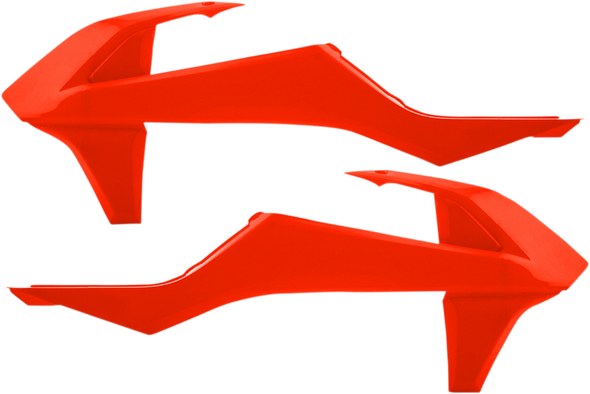 Acerbis Radiator Shrouds - Fluorescent Orange 2421084617