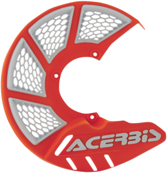 Acerbis X-Brake Disc Cover - '16 Orange/White 2449495226