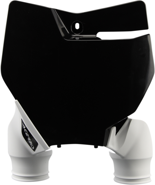 Acerbis Raptor Number Plate - Black/White 2527421007