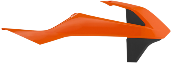 Acerbis Radiator Shrouds - Orange/Black 2685965225