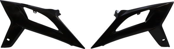 Acerbis Radiator Shrouds - Black 2936310001