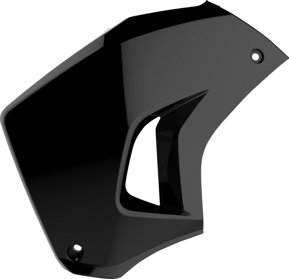 Polisport Radiator Cover - Left - Black - Klr 650 8420100001