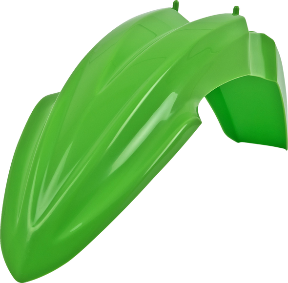 Polisport Fender - Front - Oem Green - Kx 85/100 8574100001 Polisport Fender - Front - Oem Green - Kx 85/100 8574100001