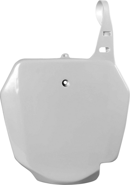 Polisport Number Plate - Oem White - Rm 85 8670600002