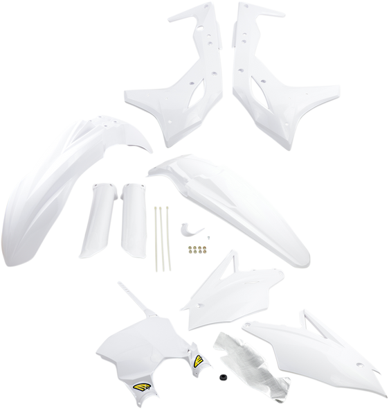 Cycra Body Kit - Powerflow - White 1Cyc-9319-42