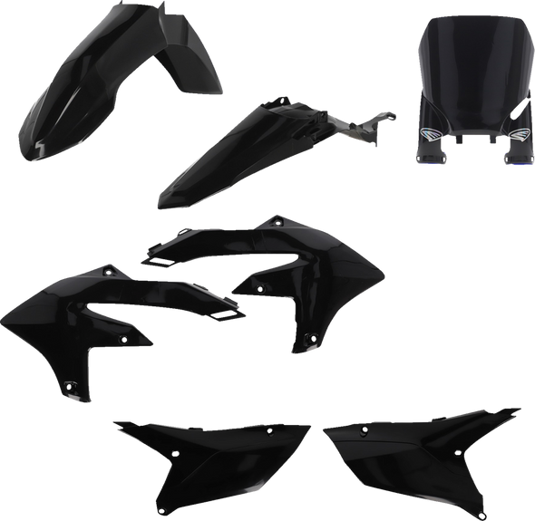 Cycra 5 Piece Replica Body Kit - Black - Yz 250F | 450F/Fx 1Cyc-9435-12