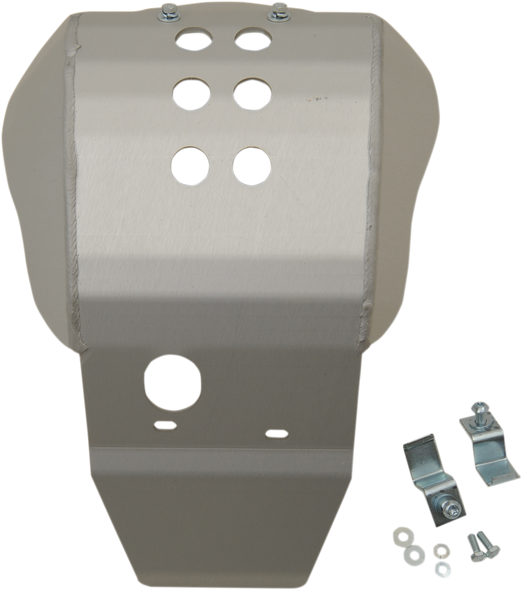 Moose Racing Skid Plate - Silver - Honda - Crf 250 R/Rx 320
