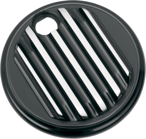 Covingtons Fuel Door - Finned - Gloss Black C1127-B