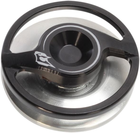 Driven Racing Fuel Cap - Halo - Stainless Steel Dhfcs