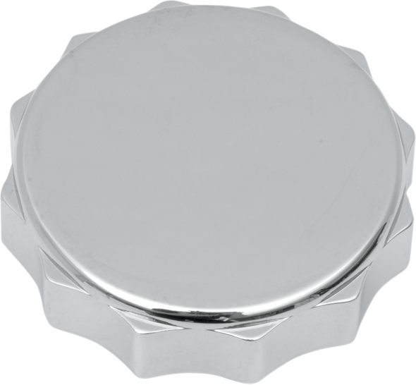 Drag Specialties Deluxe Gas Cap - Twist-On Without Vent