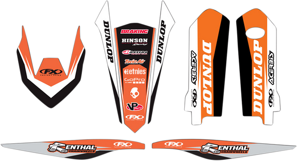 Factory Effex Trim Kit Graphic - Ktm 17-50524