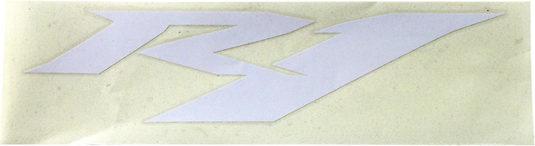 Factory Effex R1 Decal - White - 12" 17-94216