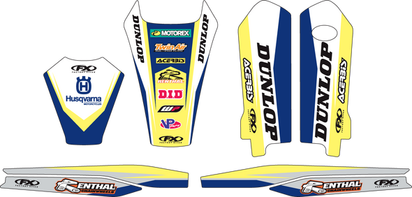 Factory Effex Trim Kit Graphic - Husqvarna 19-50620
