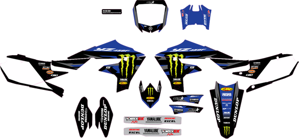 D'Cor Visuals Graphic Kit - Monster Star 20-50-604