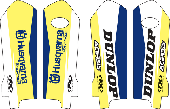 Factory Effex Fork Guard Graphic - Husqvarna 22-40630