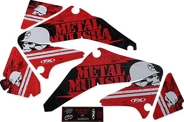 Factory Effex Metal Mulisha Graphic Kit - Honda 23-11328