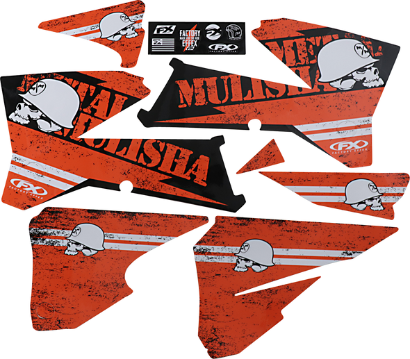 Factory Effex Metal Mulisha Graphic Kit - Ktm 23-11522