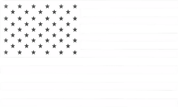 Logo Decals - Us Flag - 5 Pack 28-90016