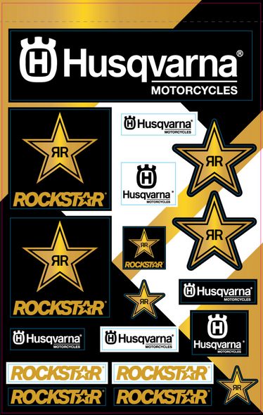 D'Cor Visuals Decal Sheet - Husqvarna Racing 40-70-101