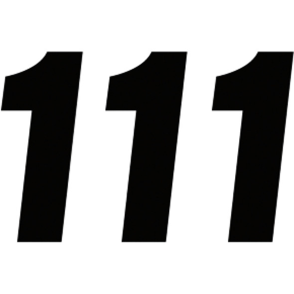 Factory Effex Fx Factory Number 1 - Black - 6" 08-90041