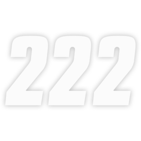 Factory Effex Fx Factory Number 2 - White - 6" 08-90052