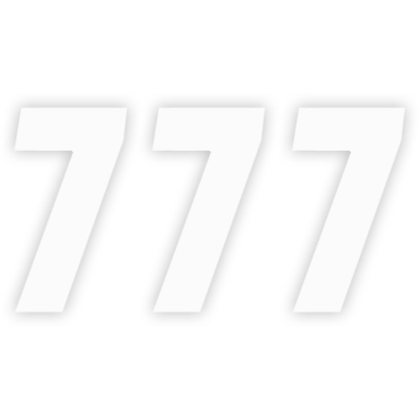 Factory Effex Fx Factory Number 7 - White - 6" 08-90057