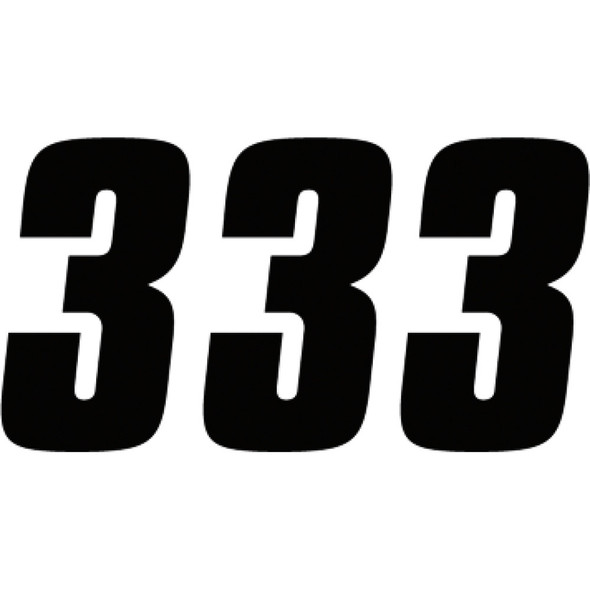 Factory Effex Fx Factory Number 3 - Black - 7" 08-90083
