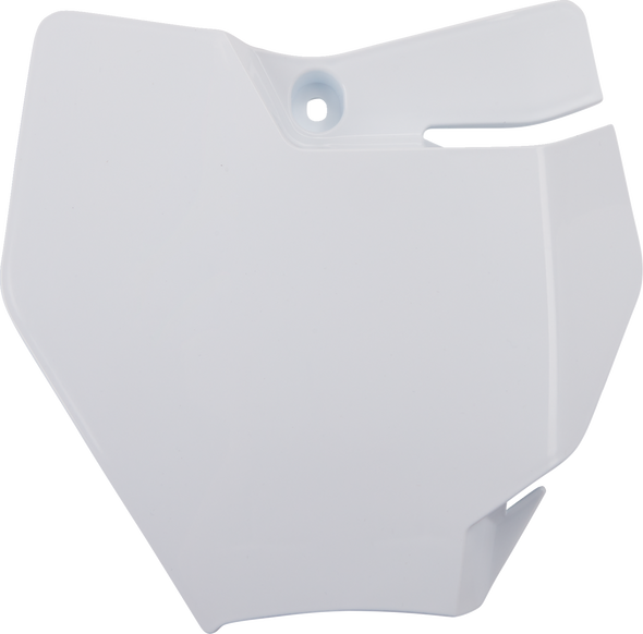 Acerbis Front Number Plate - White - Mc | Sx 2980610002