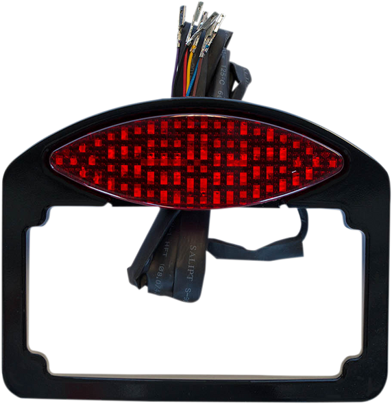Russ Wernimont Designs Taillight/Turn Signal/ License Plate Kit - Black Rwd-50179