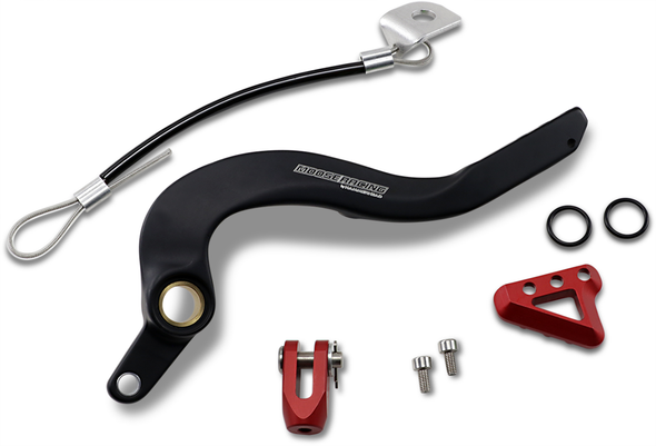 Moose Racing Brake Pedal - Red - Honda 82-0107-21-11