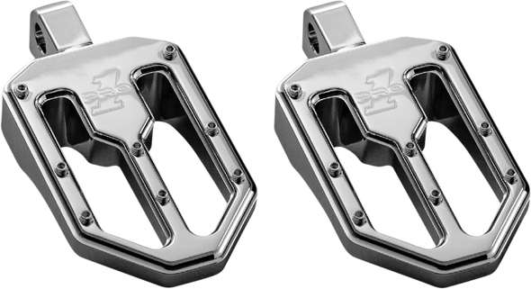 Pro-One Perf.Mfg. Moto V1 Peg - Male - Chrome 500751