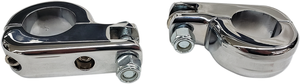 Rivco Products Clamps - 1-1/4" - Chrome Mv220