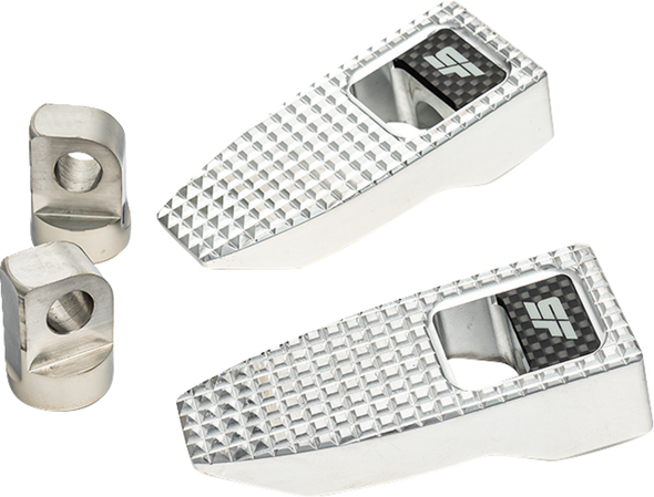 Slyfox Speed Pegs - Silver Polished Sf-903-00-2