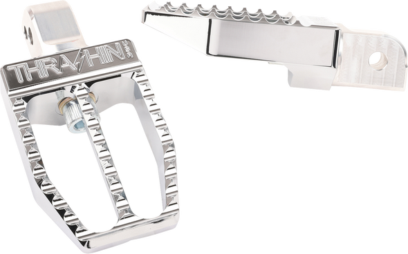 Militant Footpegs - Rear - Chrome Tsc-2019-3-Sr