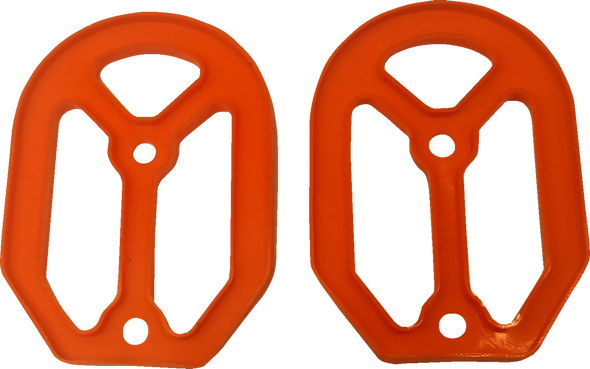 Drag Specialties Qualifier Insert - Rubber - Orange
