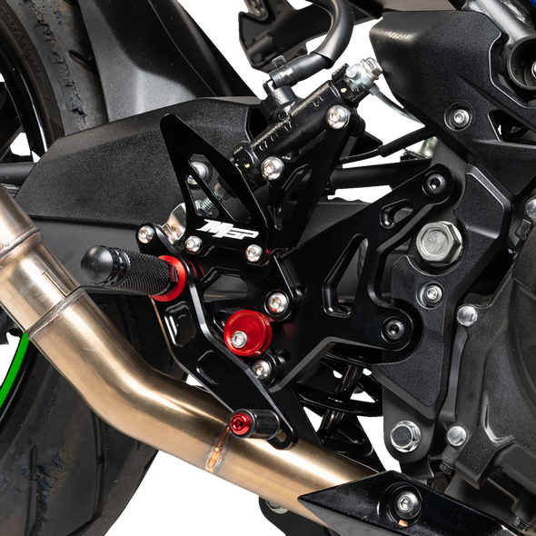Hot Bodies Mgp Rearset - Black - Kawasaki 51801-2500
