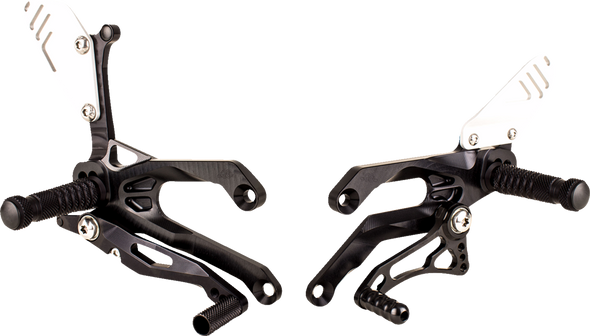Gilles Tooling Fxr Rearset - Black - Yamaha Fxr-Y05-Cup-B