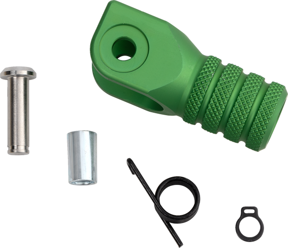 Knurled Shift Lever Tip - 0 Mm - Green 81-0000-02-30